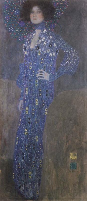 Gustav Klimt Portrait of Emilie Floge Germany oil painting art